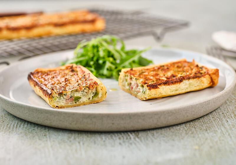 C548 Quiche jambon-poireaux