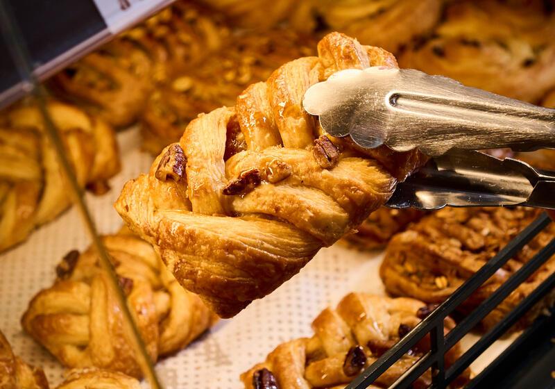 Jalousie canadienne-gosette aux noix de pecan, préglacé