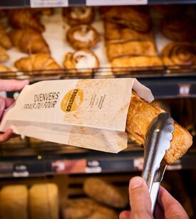 Suisse longue aux pépites de chocolat, prépoussée